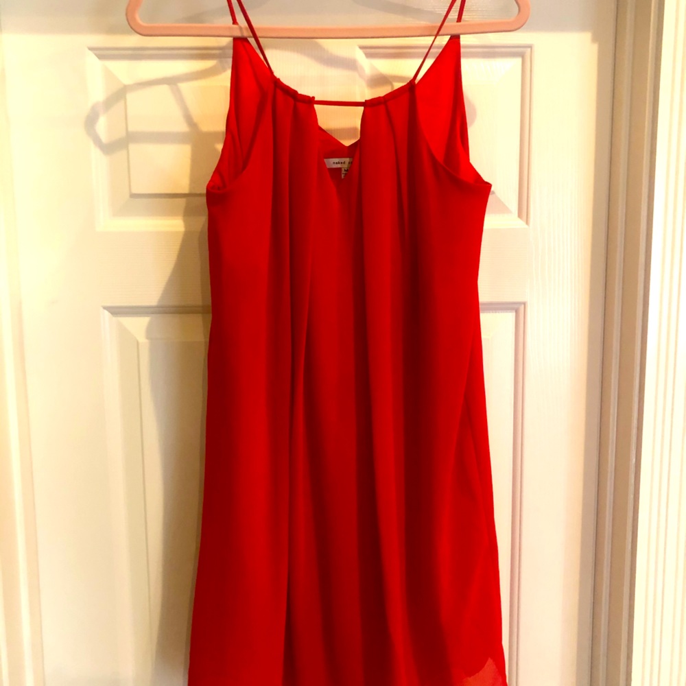 Naked Zebra Red Hott Dress